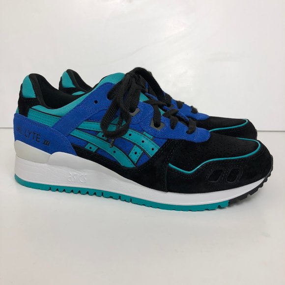 Asics Shoes - ASICS GEL-Lyte III Women's Size 6.5 Casual Athletic Shoes Green/Blue/Black H7D7L
